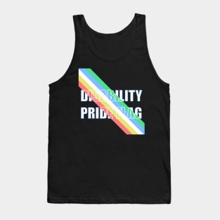 Disability Pride Flag Tank Top